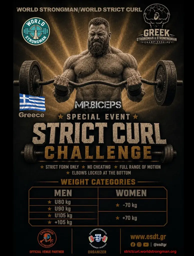 Strict Curl Challenge — Greece — Chalandri, Greece
